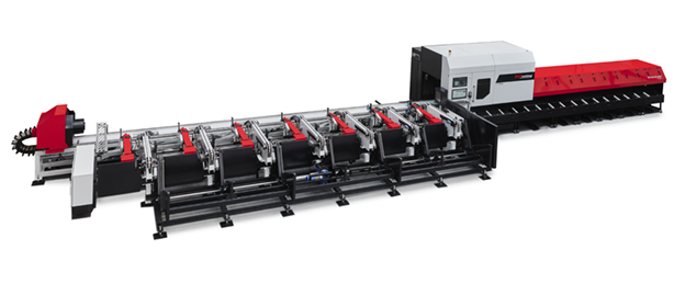 Automate your cutting of tubes and profiles with the Smarttube Fiber machine from TCI Cutting